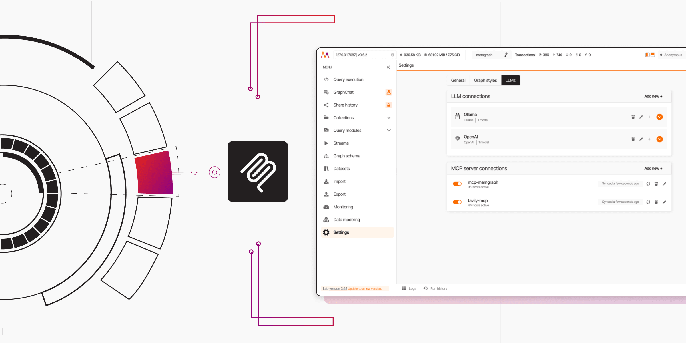 Meet the MCP Client in Memgraph Lab: Interoperability at the Core of AI Workflows