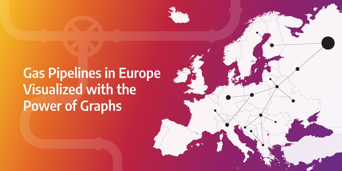 Exploring the European Gas Pipeline Network With Graph Analytics