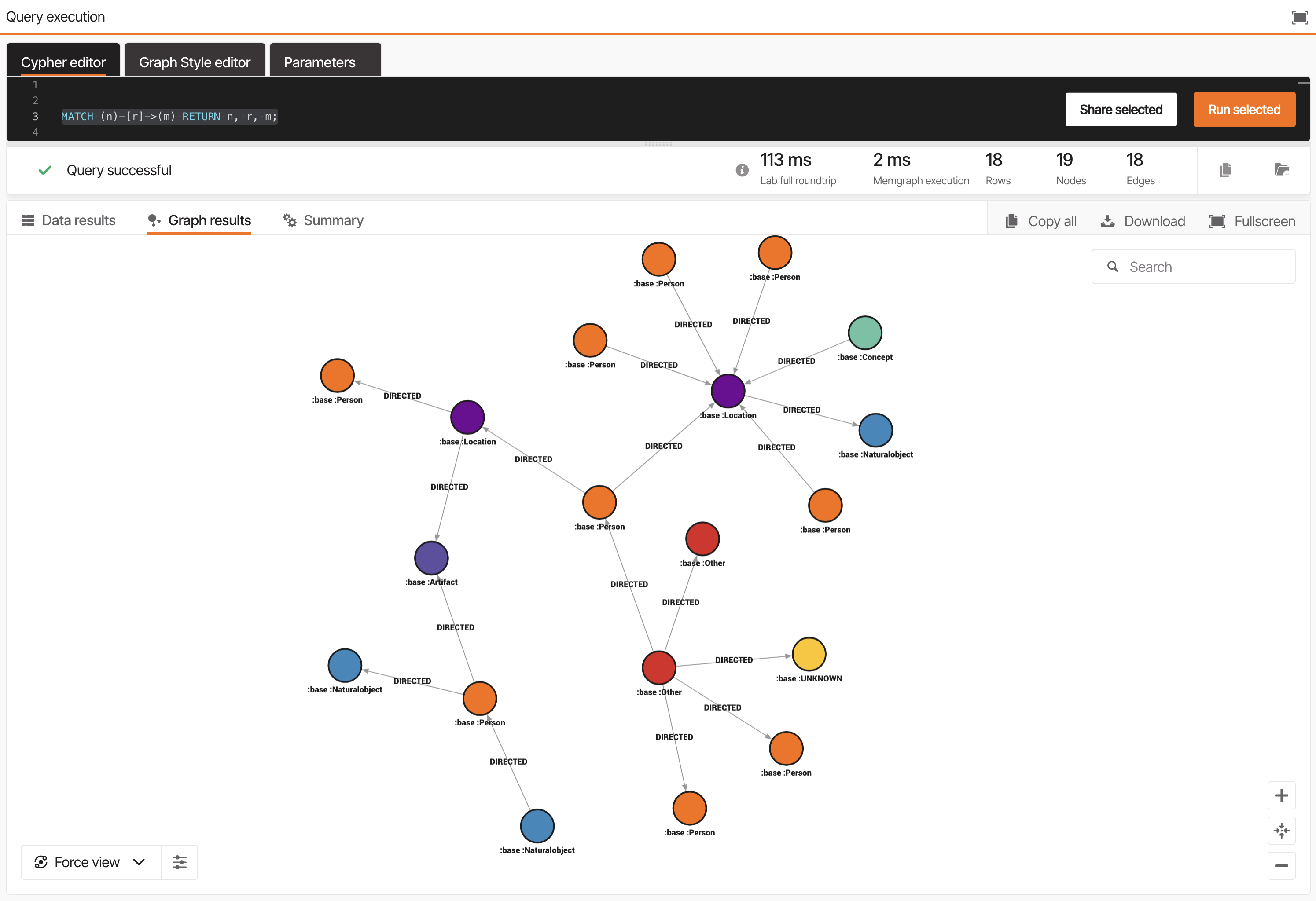 image of memgraph lab